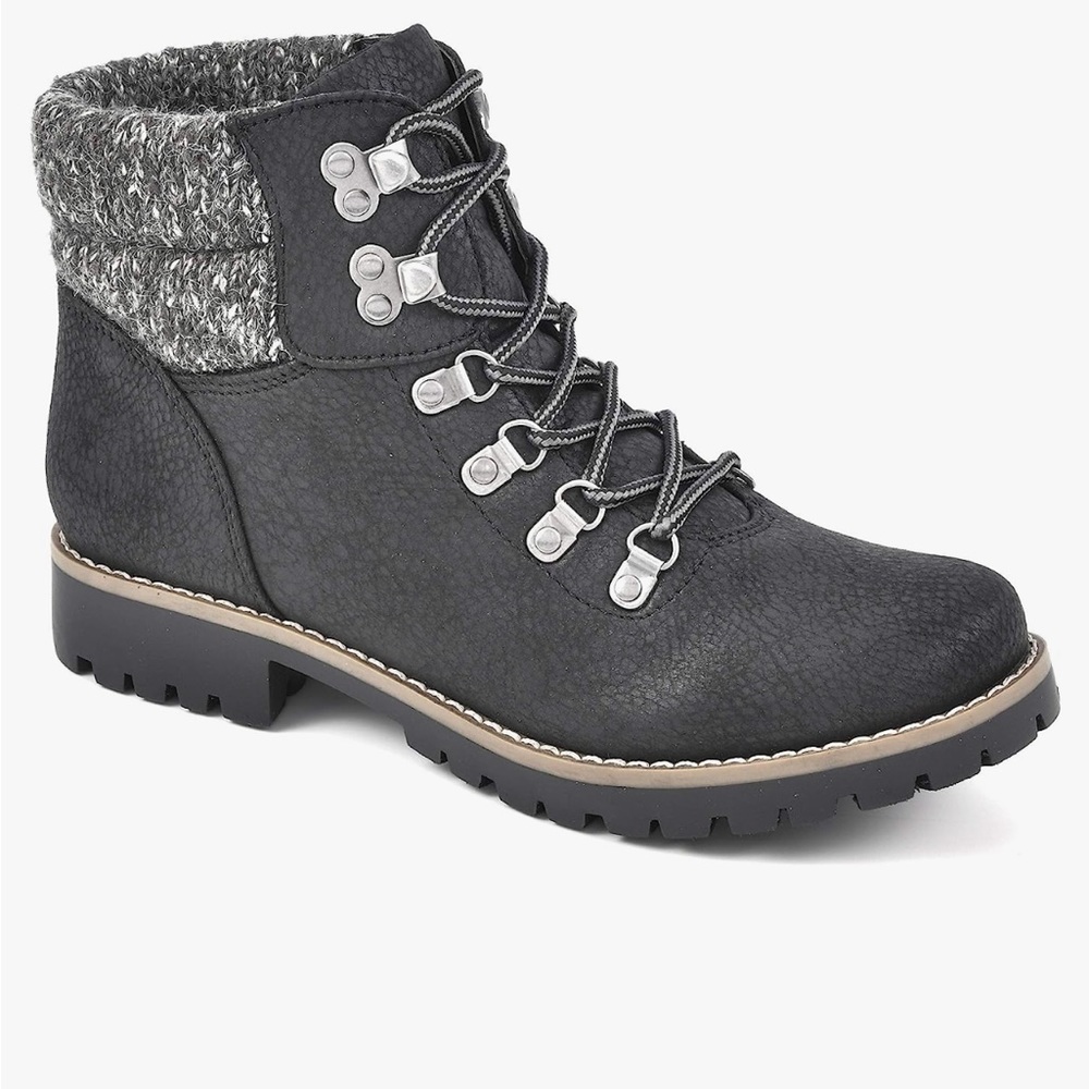 NWT CLIFFS WHITE MOUNTAIN Pathfield Women's Laceup Hiker Boot in SLATE size 9.5